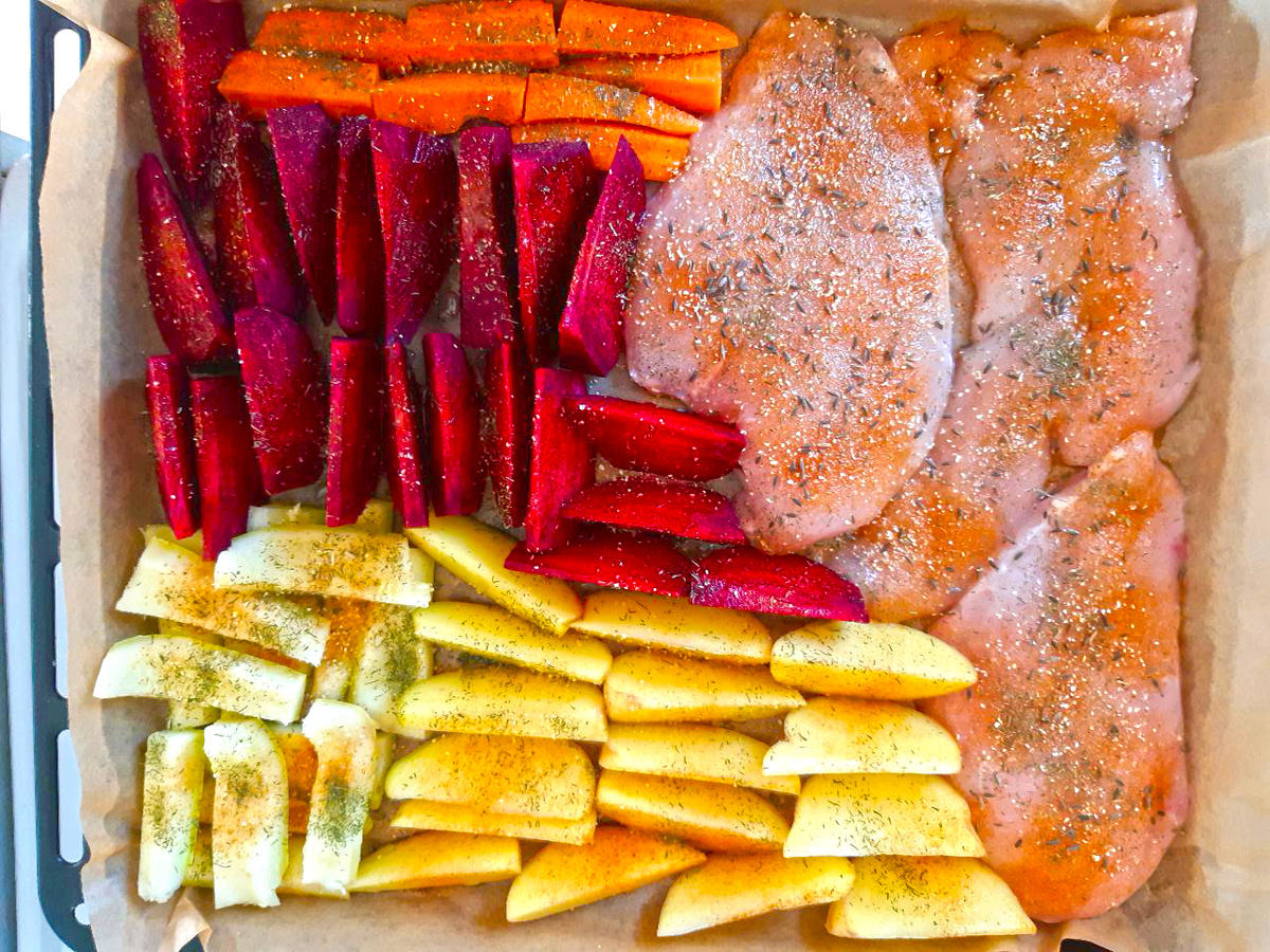 Собрала все остатки