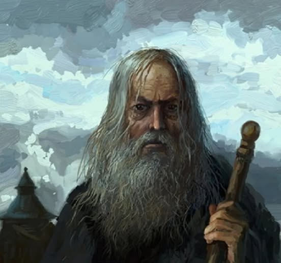 Так изобразил неизвестный нынешний художник протопопа Аввакума.