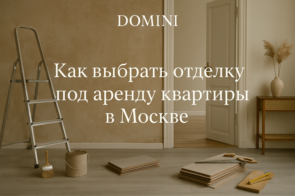    Как правильно выбрать отделку для аренды квартиры в Москве