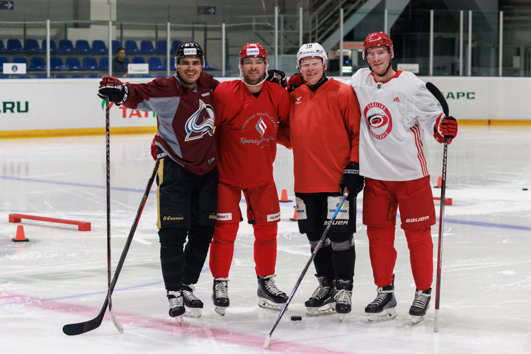   Наиль Якупов, Александр Бурмистров, Денис Голубев и Андрей Свечников (слева направо) / фото: Сергей Елагин, «БИЗНЕС Online»