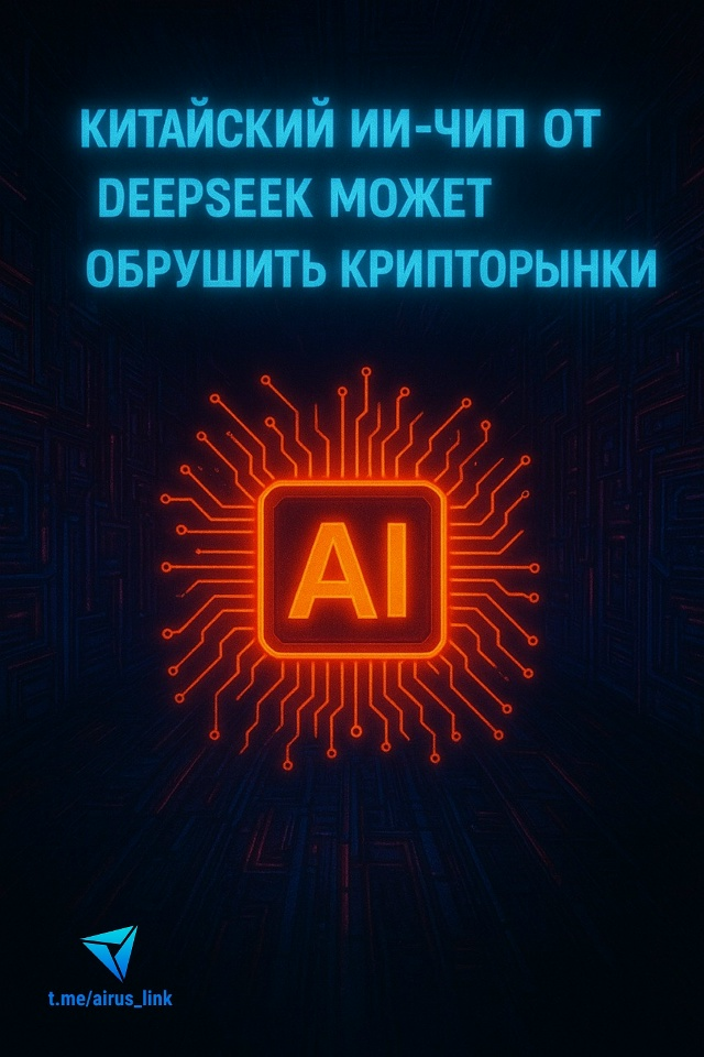 Китайский ИИ-чип от DeepSeek может обрушить крипторынки США
