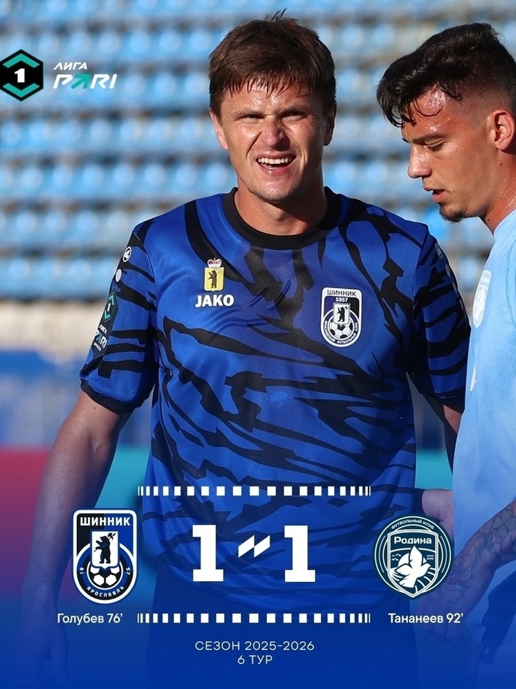     фото ФК "Шинник"