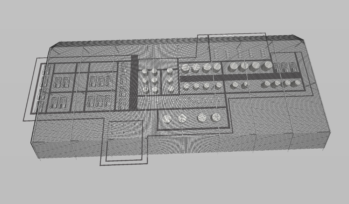 Проект весна 2024 года. По просьбе одного из предприятий мы спроектировали защиту "Стальным куполом" в Усть-Луге.