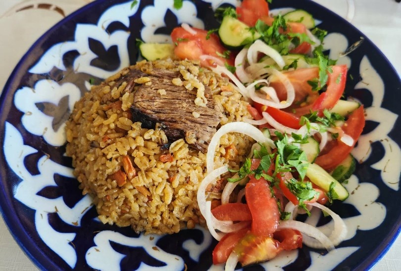 Блюдо в кафе Рушанна