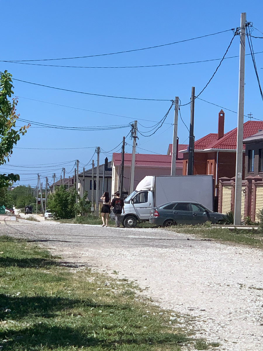 Улица в станице. Фото из личного архива.