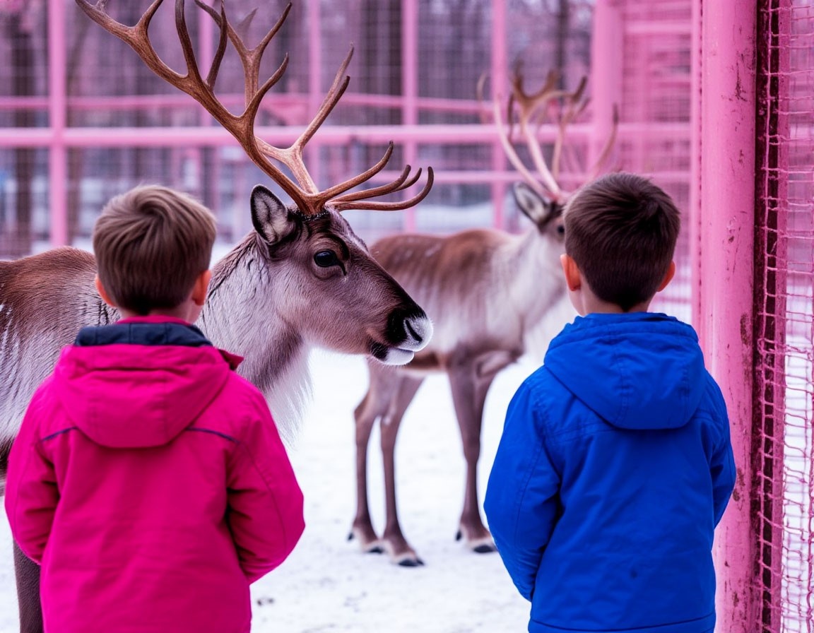 Где посмотреть на оленей? Дзержинский и... Дзержинский!