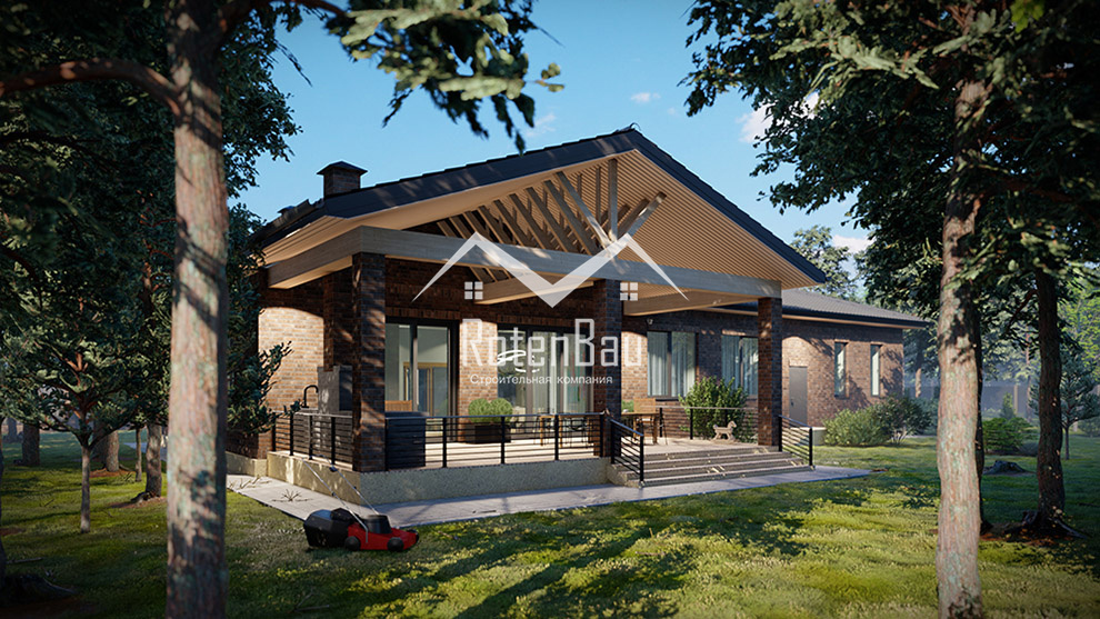 Каменные дома Помосковье, строительство домов 2025, проекты домов