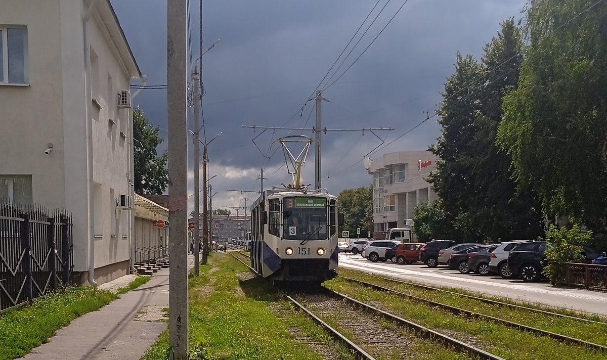 Коломенский трамвай. Фото автора