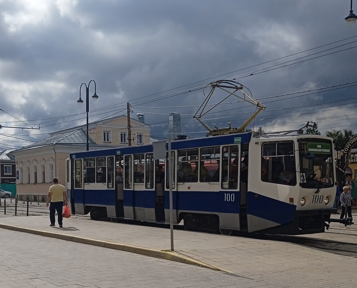 Коломенский трамвай. Фото автора