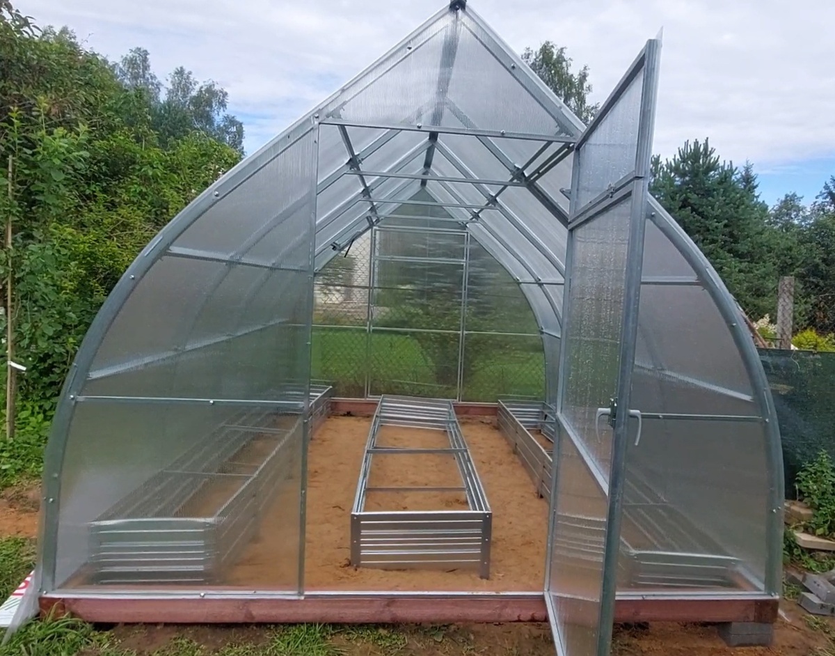 Наша тепличка. 3 х 4. 