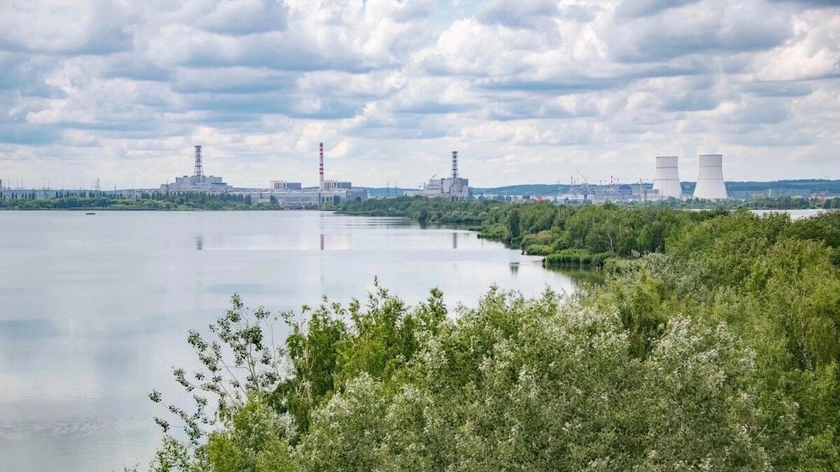 Украинский беспилотник взорвался. Фото: Курская АЭС