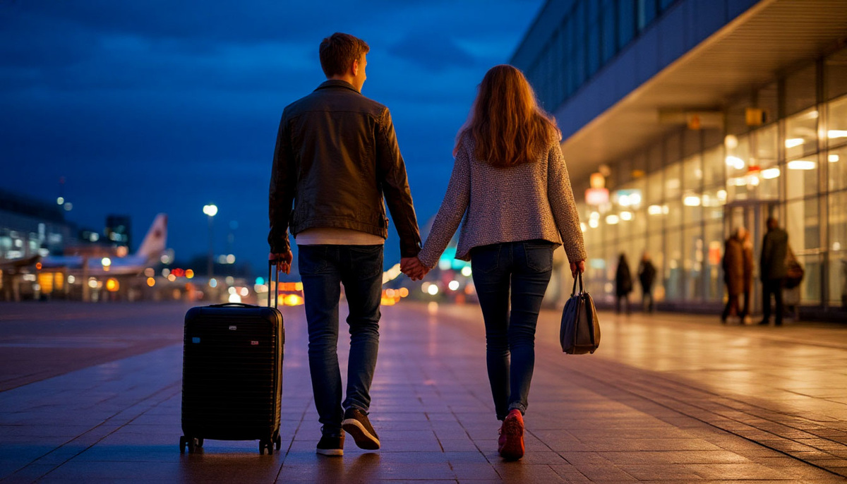 в аэропорту