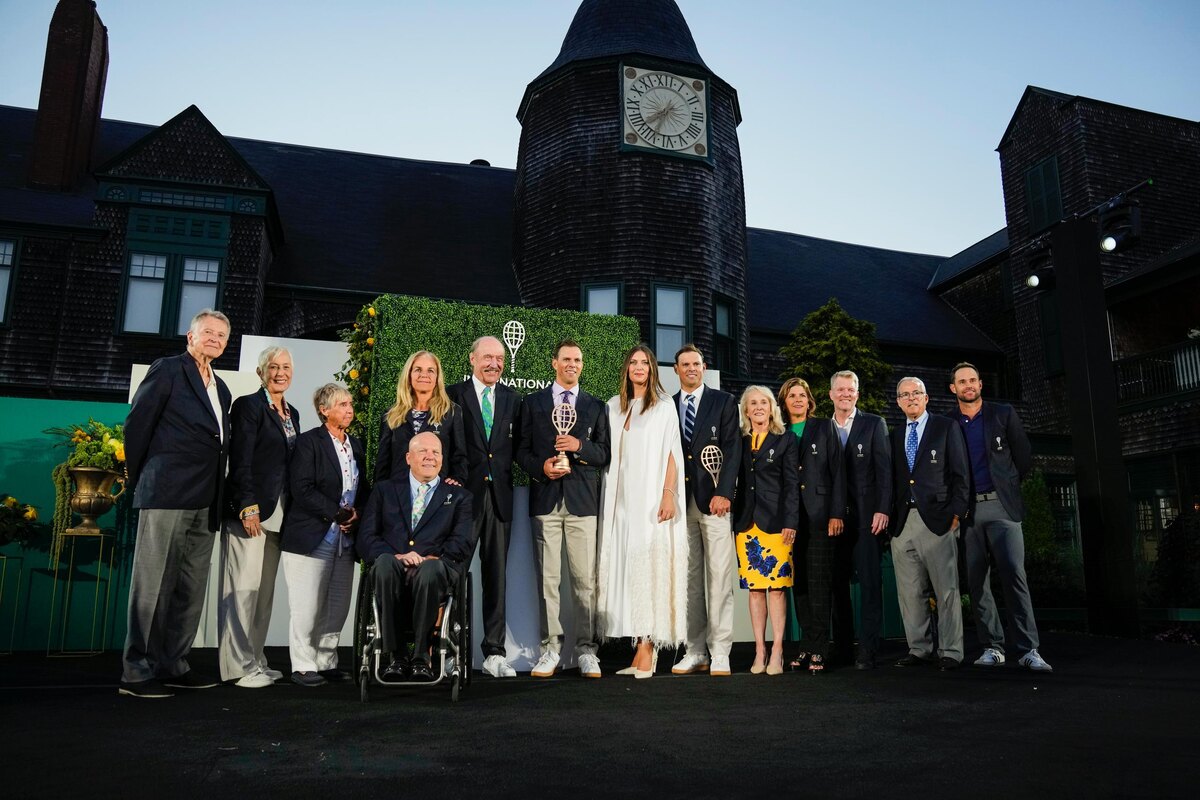    Joe Buglewicz / Getty Images for International Tennis Hall of Fame