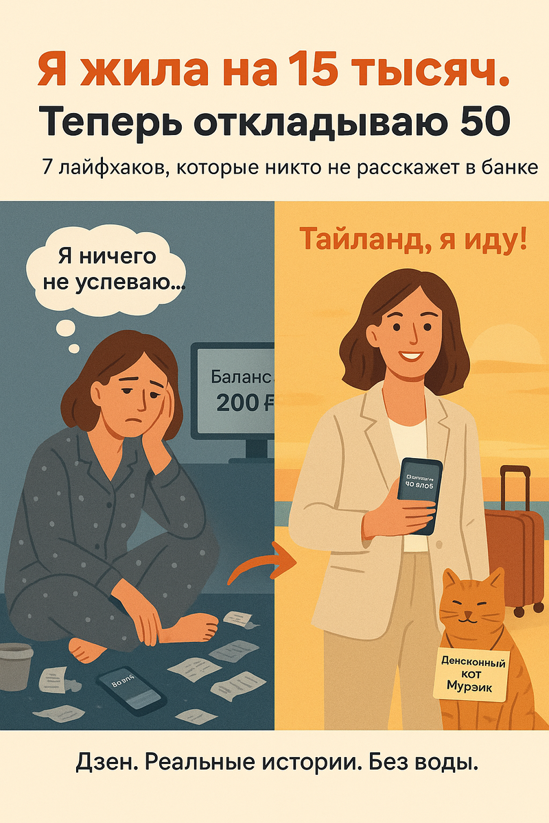 (Как перестать копить и начать расти — даже если ты “в нуле”)