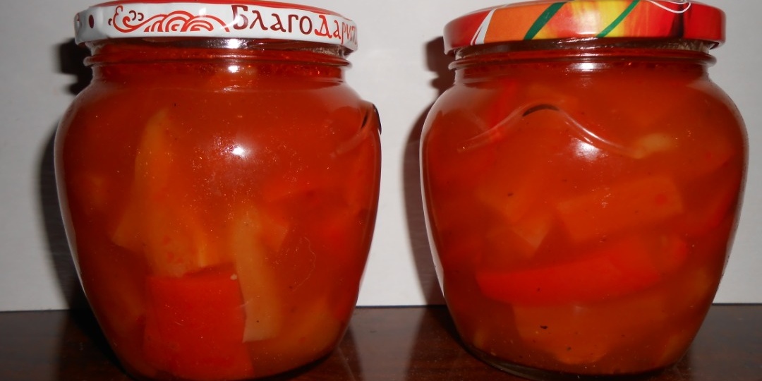 Лечо с томатной пастой: Вкус нашего детства и гора банок в погребе!