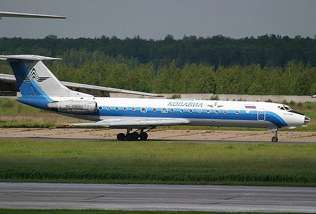 Ту-134, взорванный террористкой во время рейса в Волгоград 24 августа 2004 года