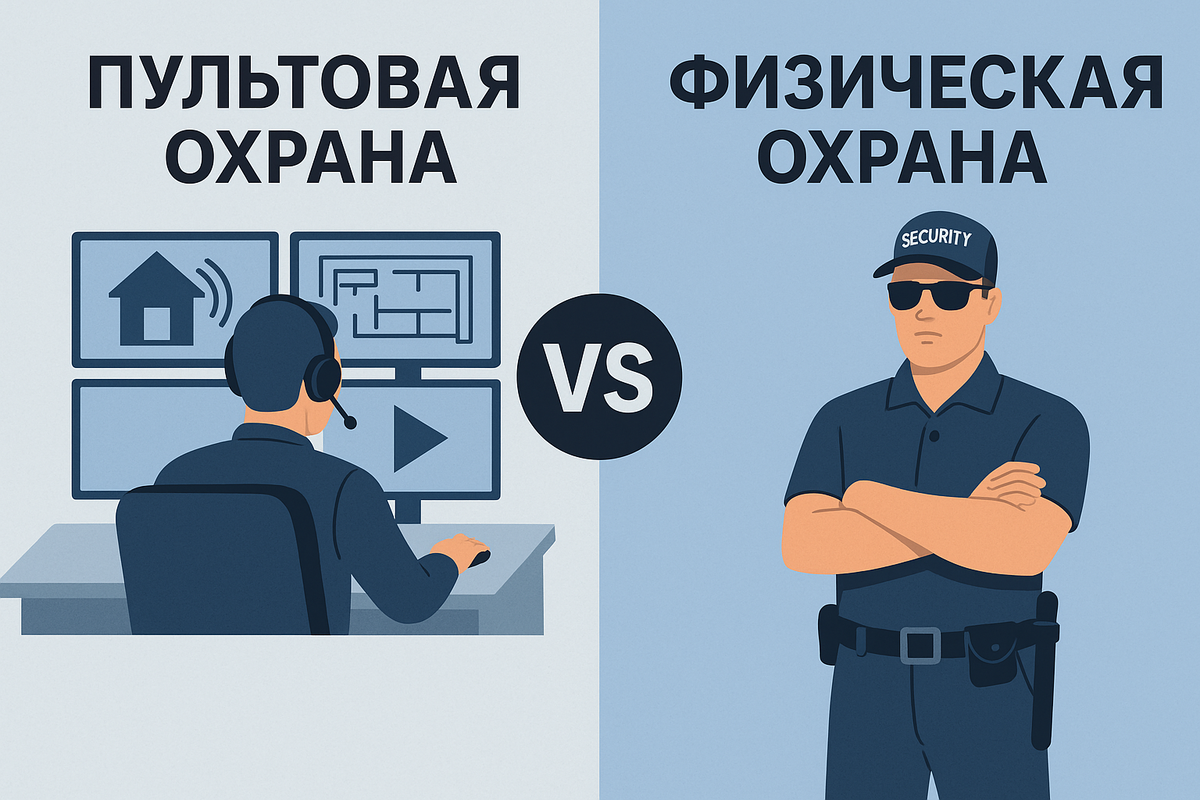 Разбираем, чем отличается пультовая и физическая охрана, когда достаточно сигнализации, а когда необходим пост на объекте. Помогаем бизнесу и частным клиентам выбрать оптимальную модель защиты с учётом рисков и бюджета.