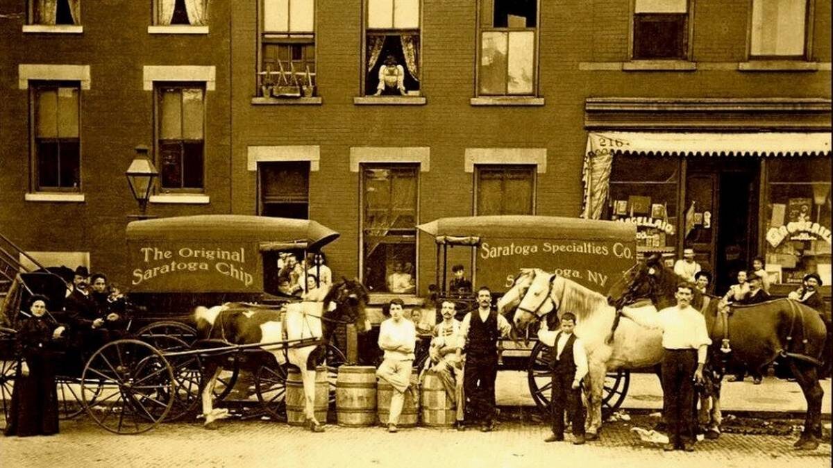    Рекламная кампания чипсов в американском штате Калифорния / Фото: Originalsaratogachips.com