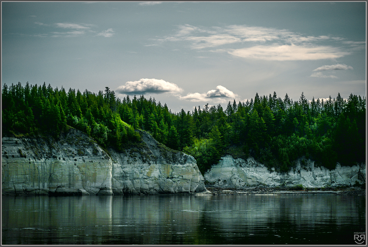 Река Лена. Якутия. Фото: Михаил Рябинин