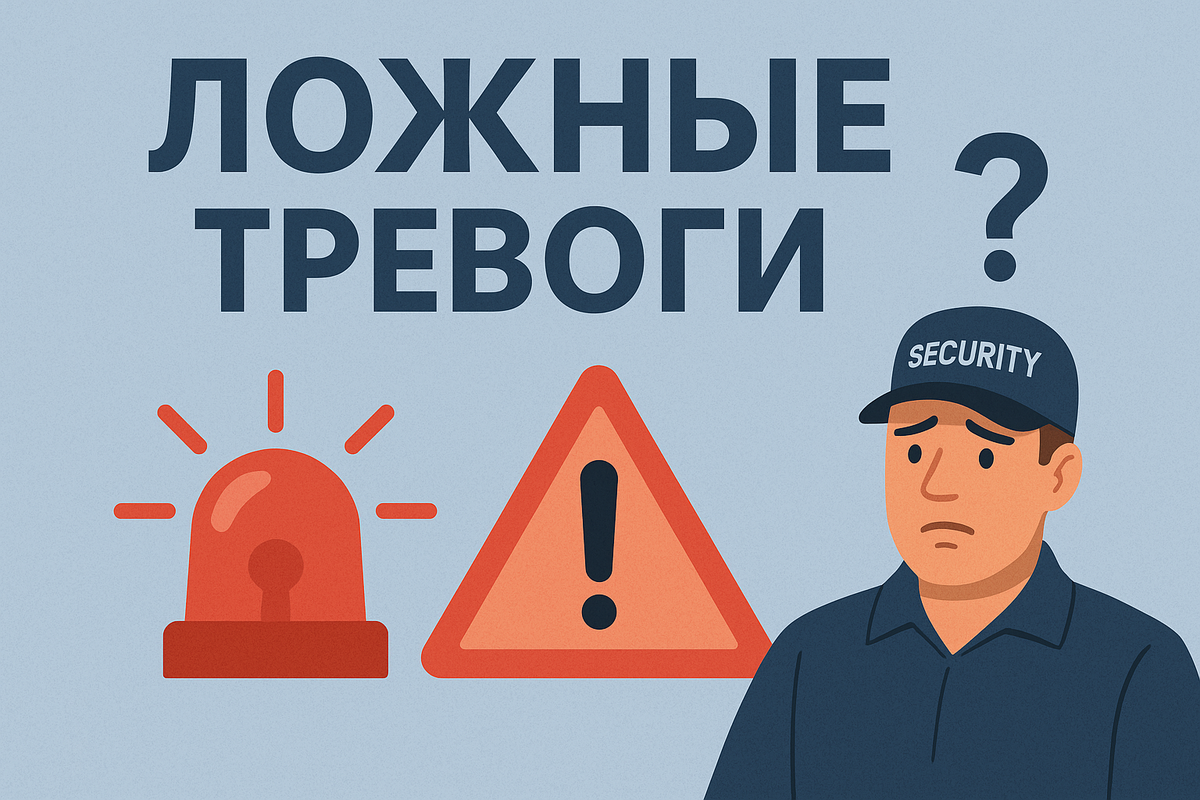 Ложные тревоги — до 99% всех срабатываний сигнализаций. Они перегружают службы охраны и повышают расходы бизнеса. Разбираем причины, реальные цифры и проверенные способы сократить количество ложных вызовов вдвое без больших затрат.