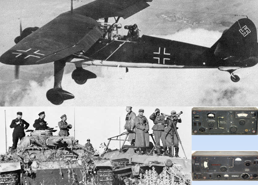 Например, такие: корректировка действия артиллерии и авиации одновременно с земли и с неба (командирский танк и корректировщики для каждой танковой роты; "Костыль" в воздухе, и рации для прямой связи с пикировщиками). 