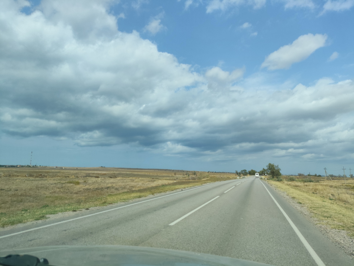 Дорога к Азовскому морю