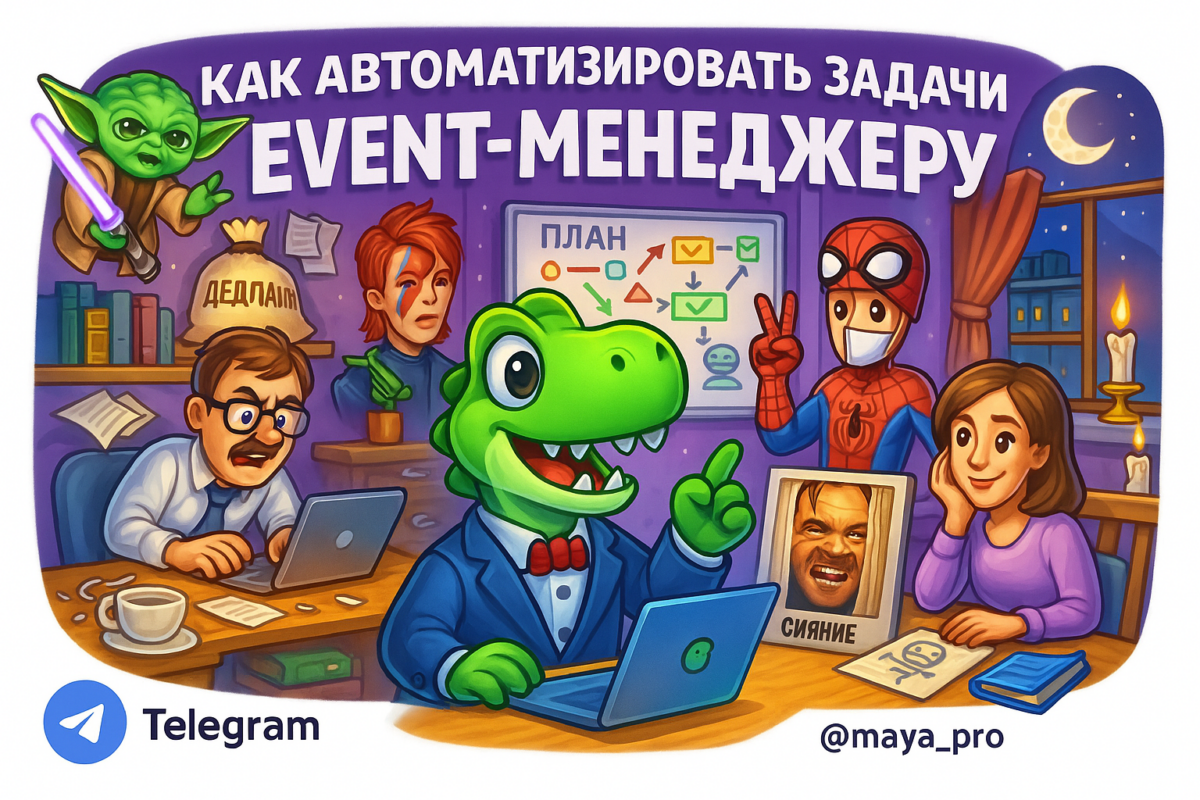    Автоматизация событий: как Make.com спасает event-менеджеров от рутины и стресса Артур Хорошев