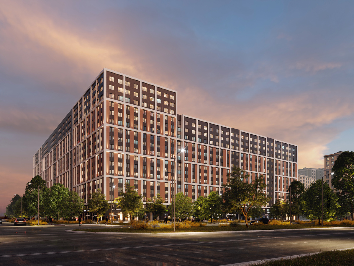 В отличие от хрущевок 60-х годов, Zoom на Неве выглядит стильно и красиво — в такой дом хочется возвращаться и приглашать гостей
