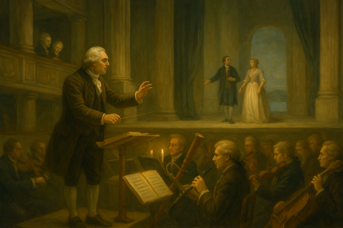 Итальянский композитор Никколо Йоммелли, 1714–1774 гг.