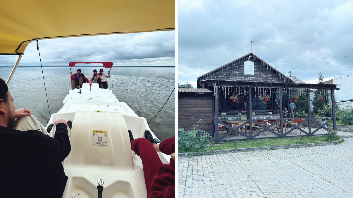 С правой стороны Сыроварня, о которой расскажу чуть позже