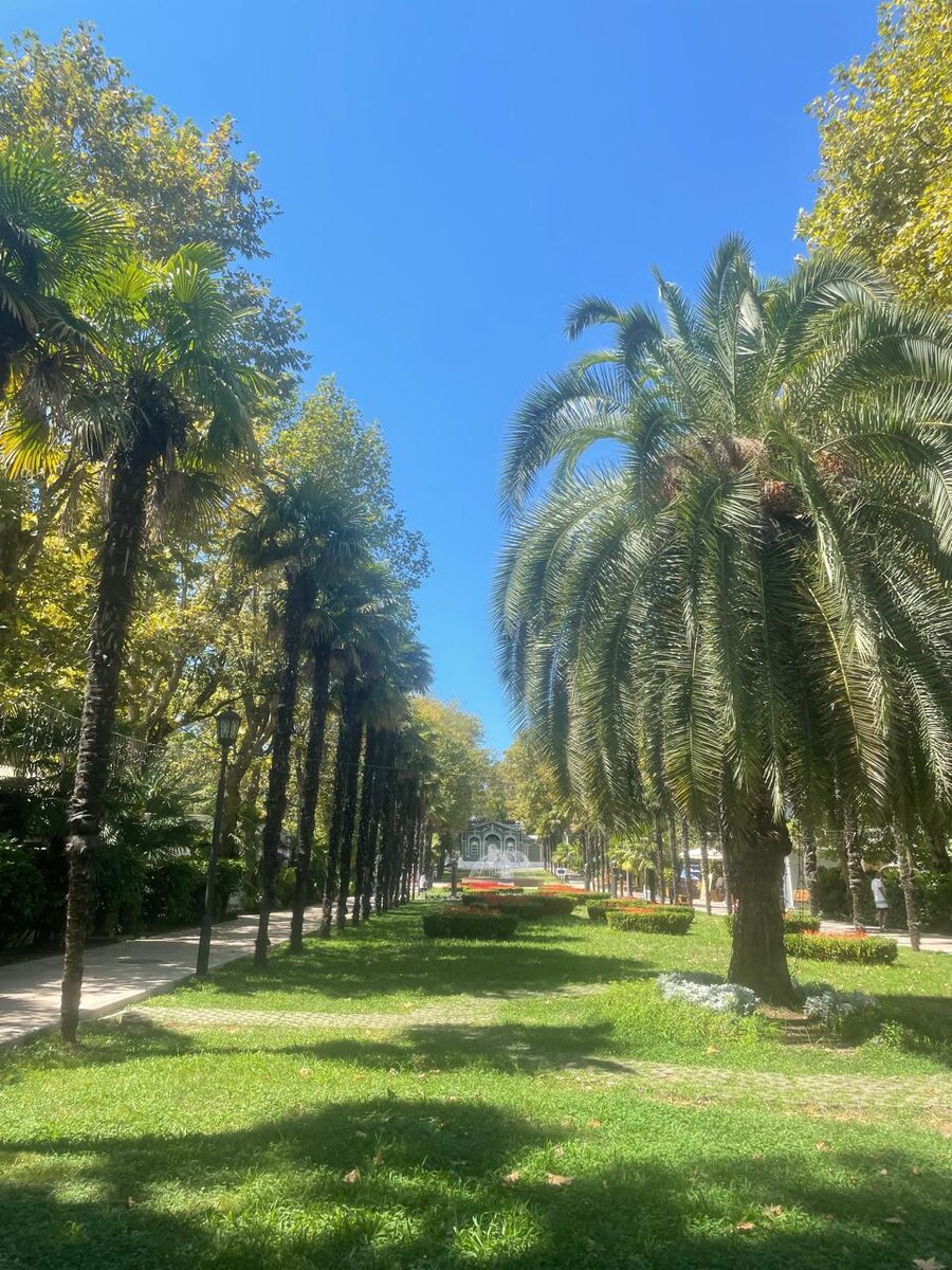 Личное фото автора - Парк "Ривьера" Сочи