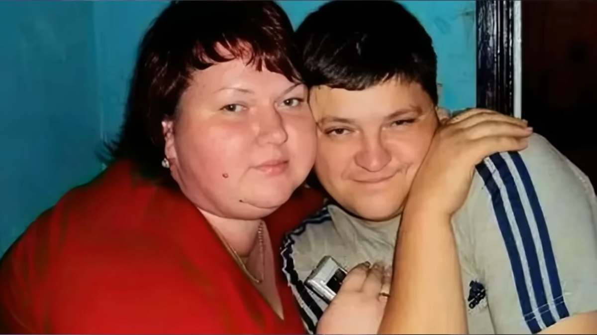 С мужем Виталием Картунковым 