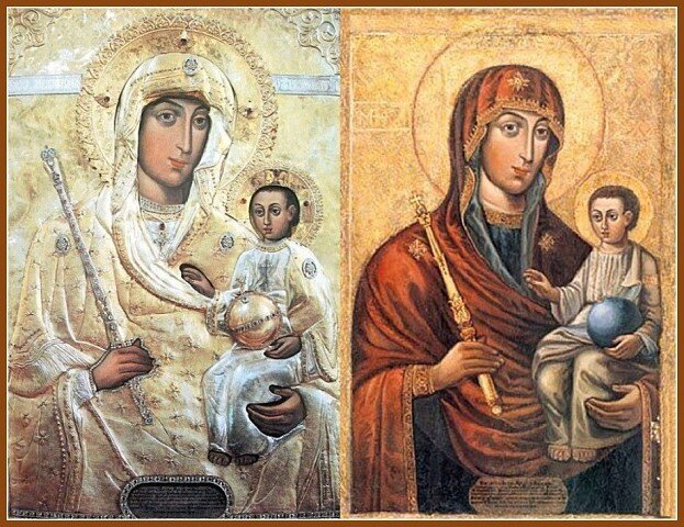 26 августа, праздник Семистрельной иконы и «Страстной» Божией Матери. Иконы разделяет страдания мира и помогает верующим обрести утешение