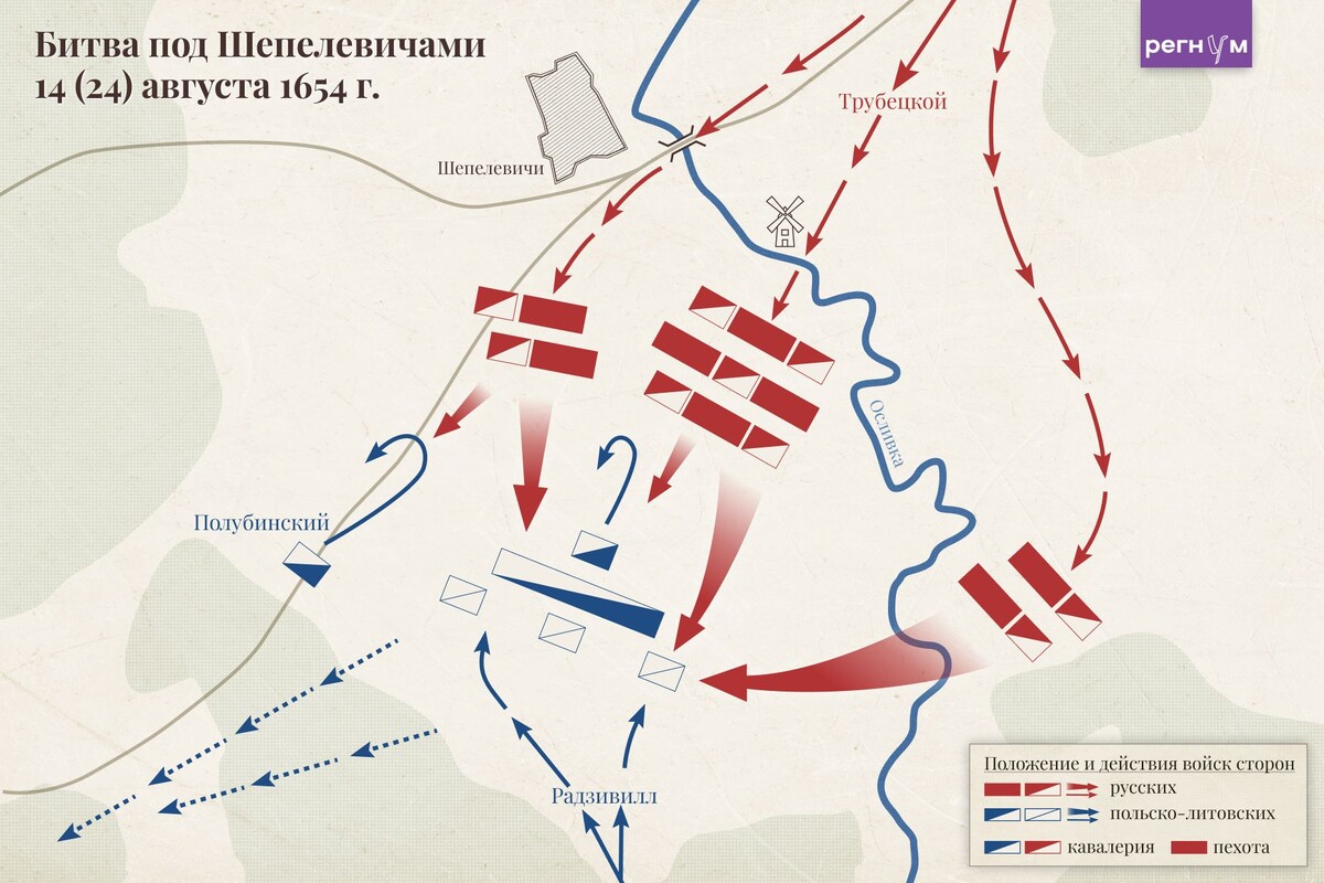    План битвы / Источник: Анна Рыжкова (с) ИА Регнум