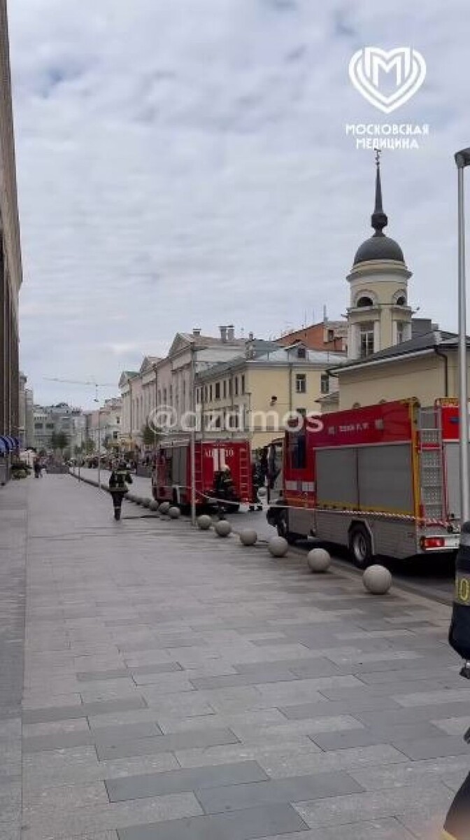    Последствия взрыва в "Детском мире". Источник: Депздрав Москвы