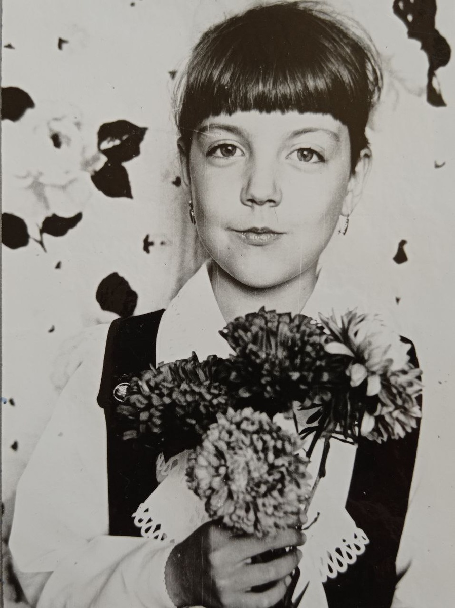 фотография из личного архива автора статьи - 1 сентября 1995 год