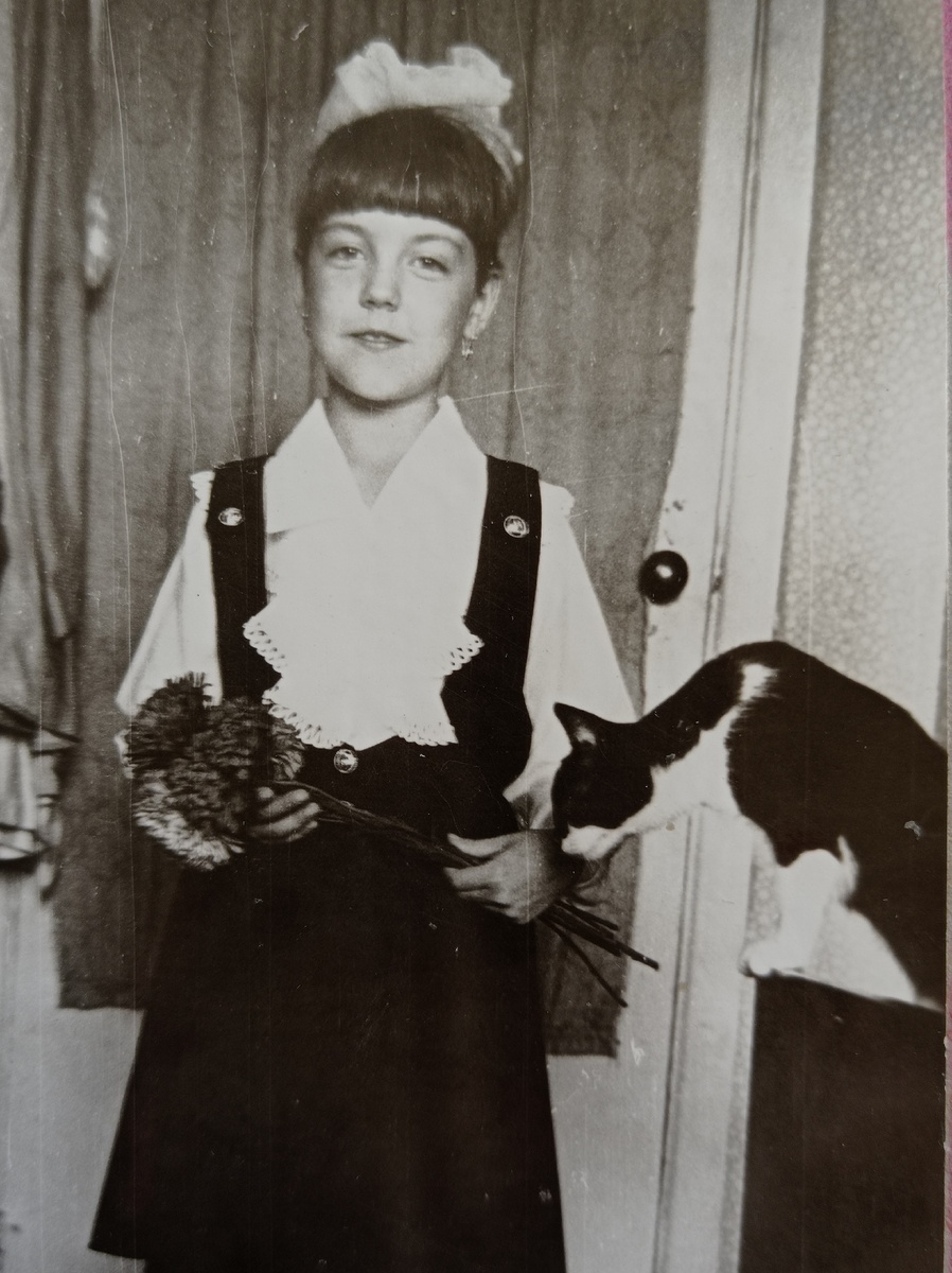 фотография из личного архива автора статьи - 1 сентября 1995 год