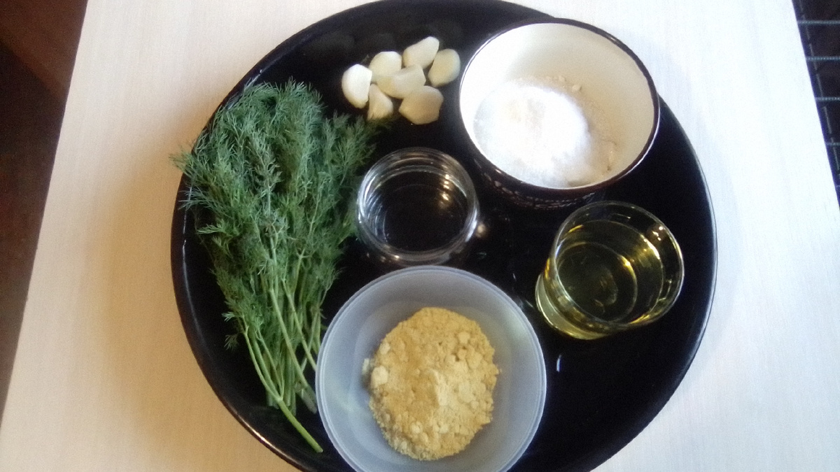 Необходимые ингредиенты.