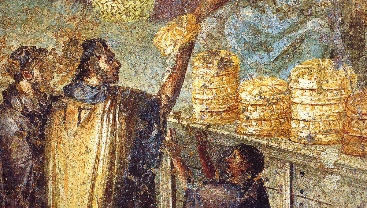     Фото: Wikipedia.org Большинство римлян, богатых или бедных, ели хлеб ежедневно