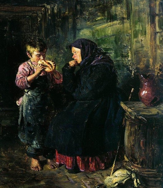 Владимир Маковский. "Свидание" 1883 г.