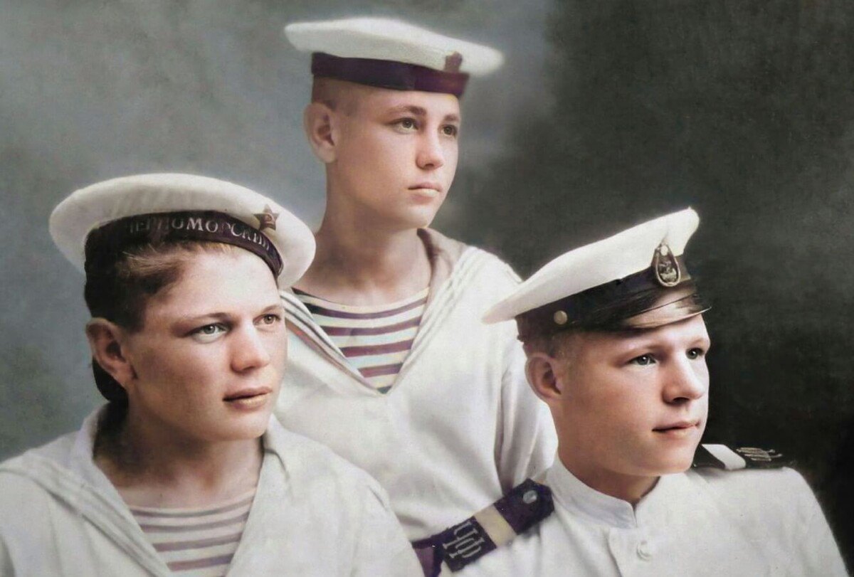    Моряки Черноморского флота в 1947 году. Источник фотографии: russiainphoto.ru