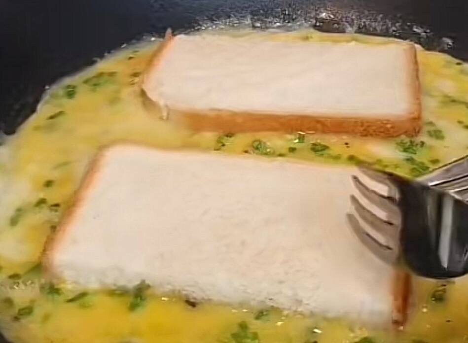 процесс жарки для большего понимания - скрин с чужого видео