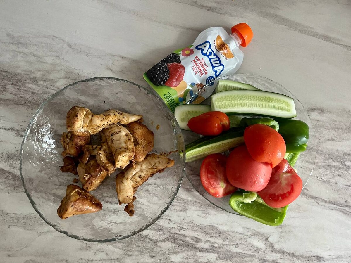 на фото моя порция