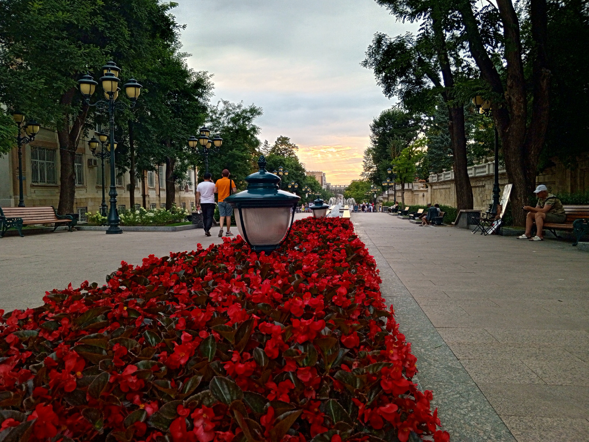 Проспект Ленина в Кисловодске.