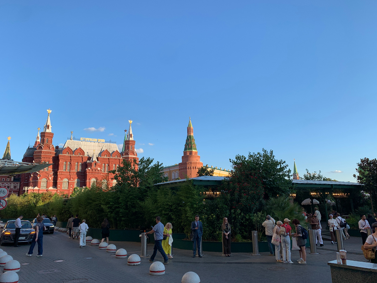 Исторический музей и площадка фестиваля "Лето в Москве"