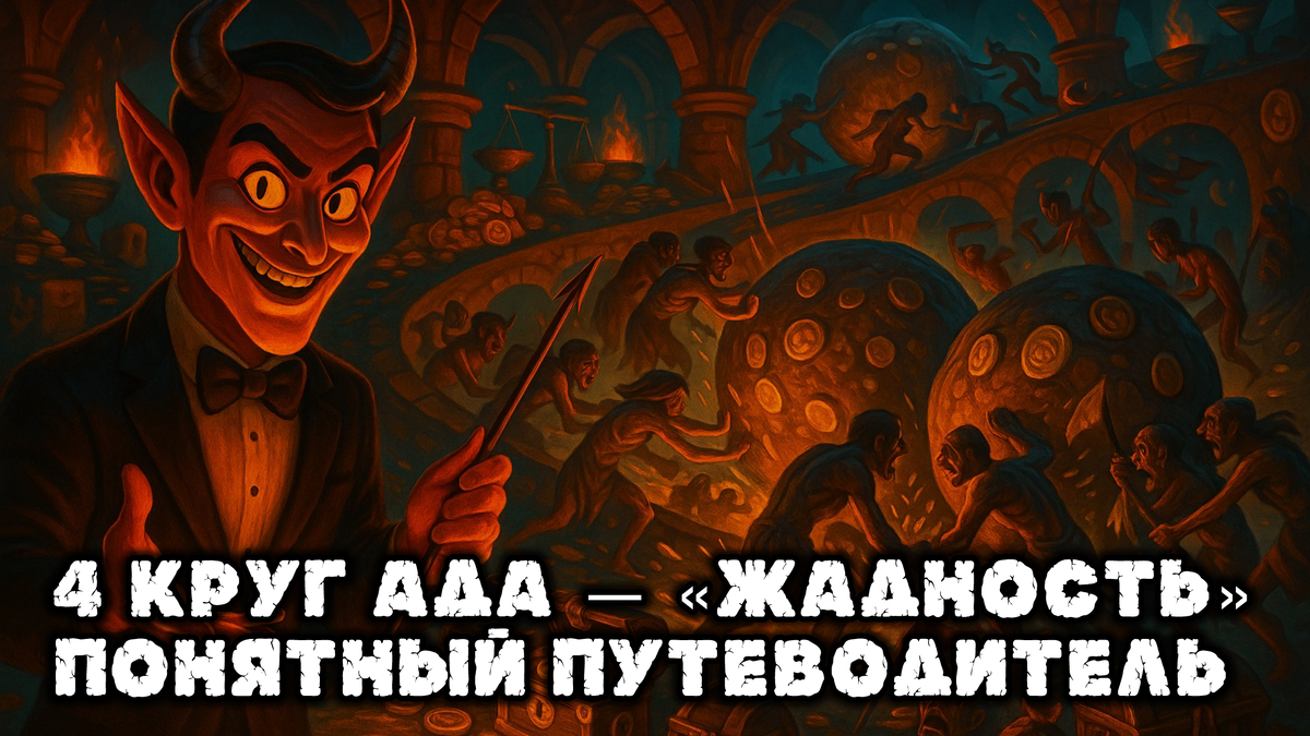 4 Круг Ада — Жадность. Понятный Путеводитель 