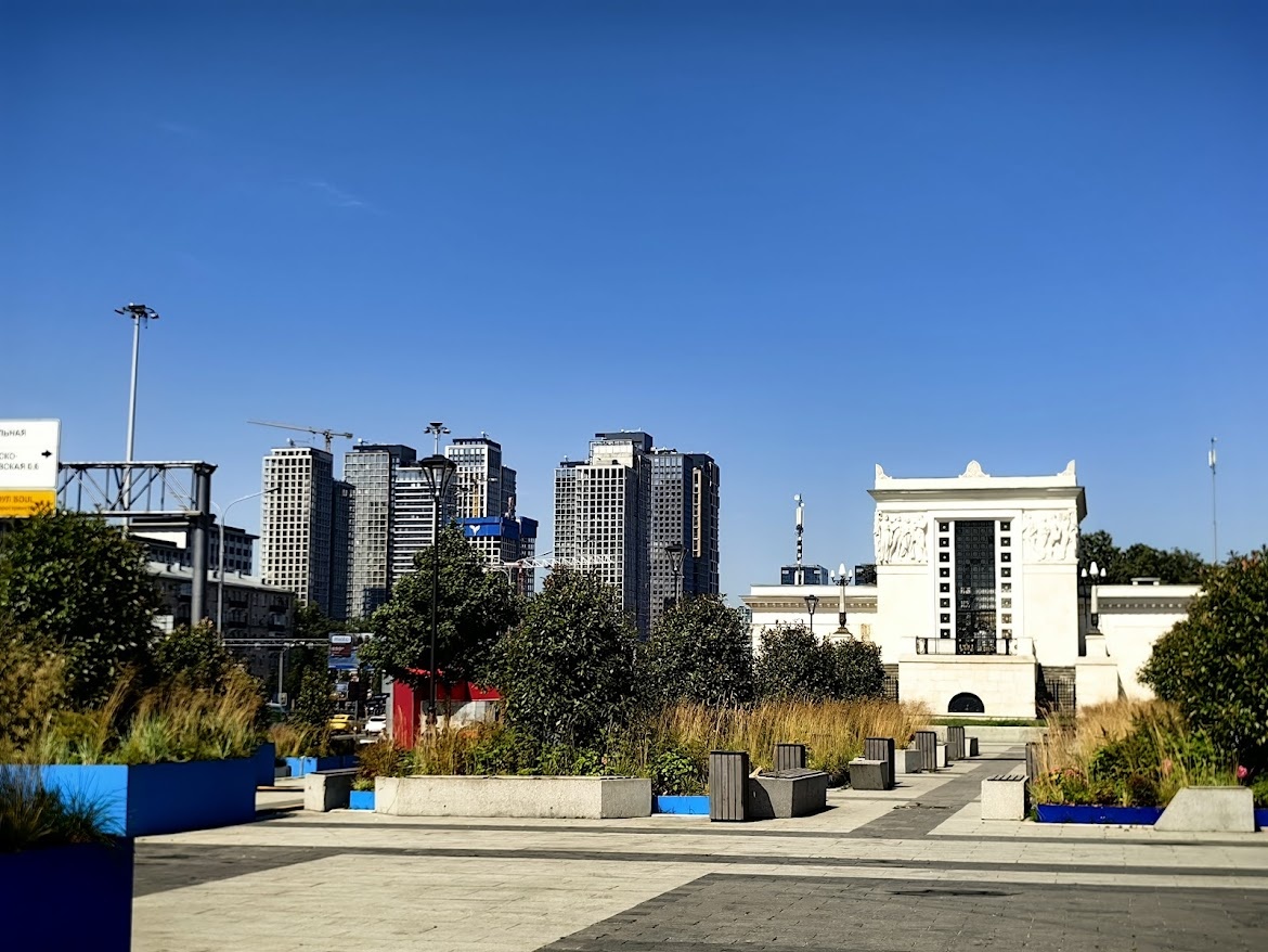 Район станции метро "Динамо"