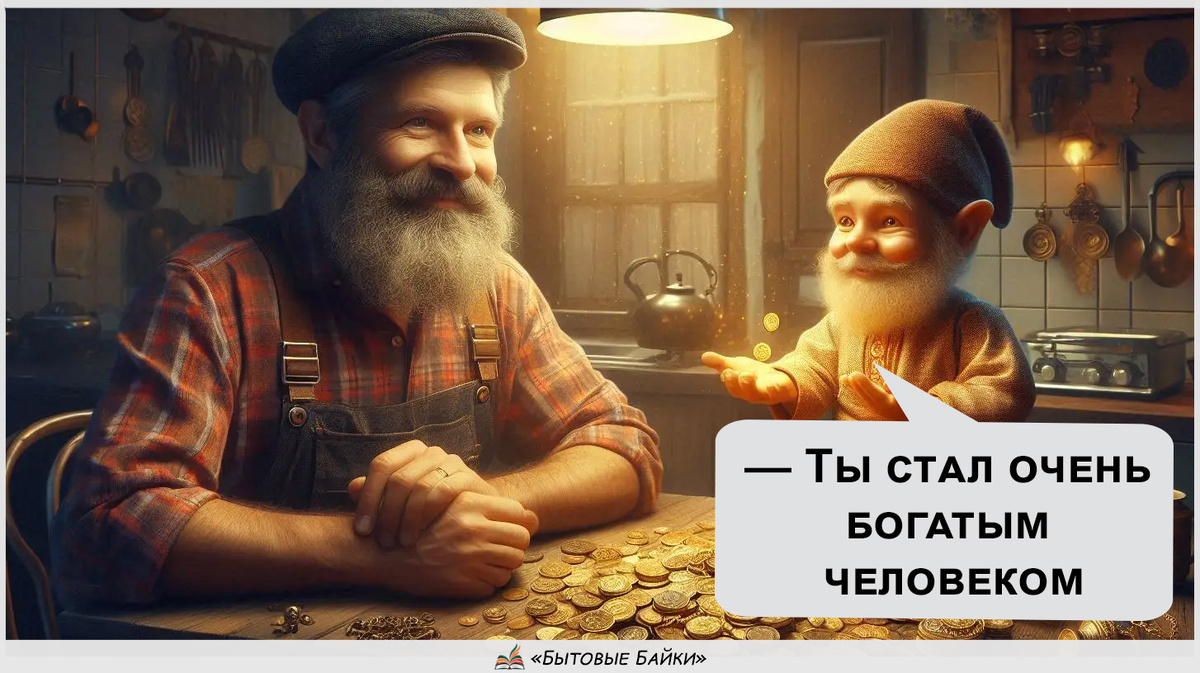 Домовой и его золотые инвестиции - Рассказ