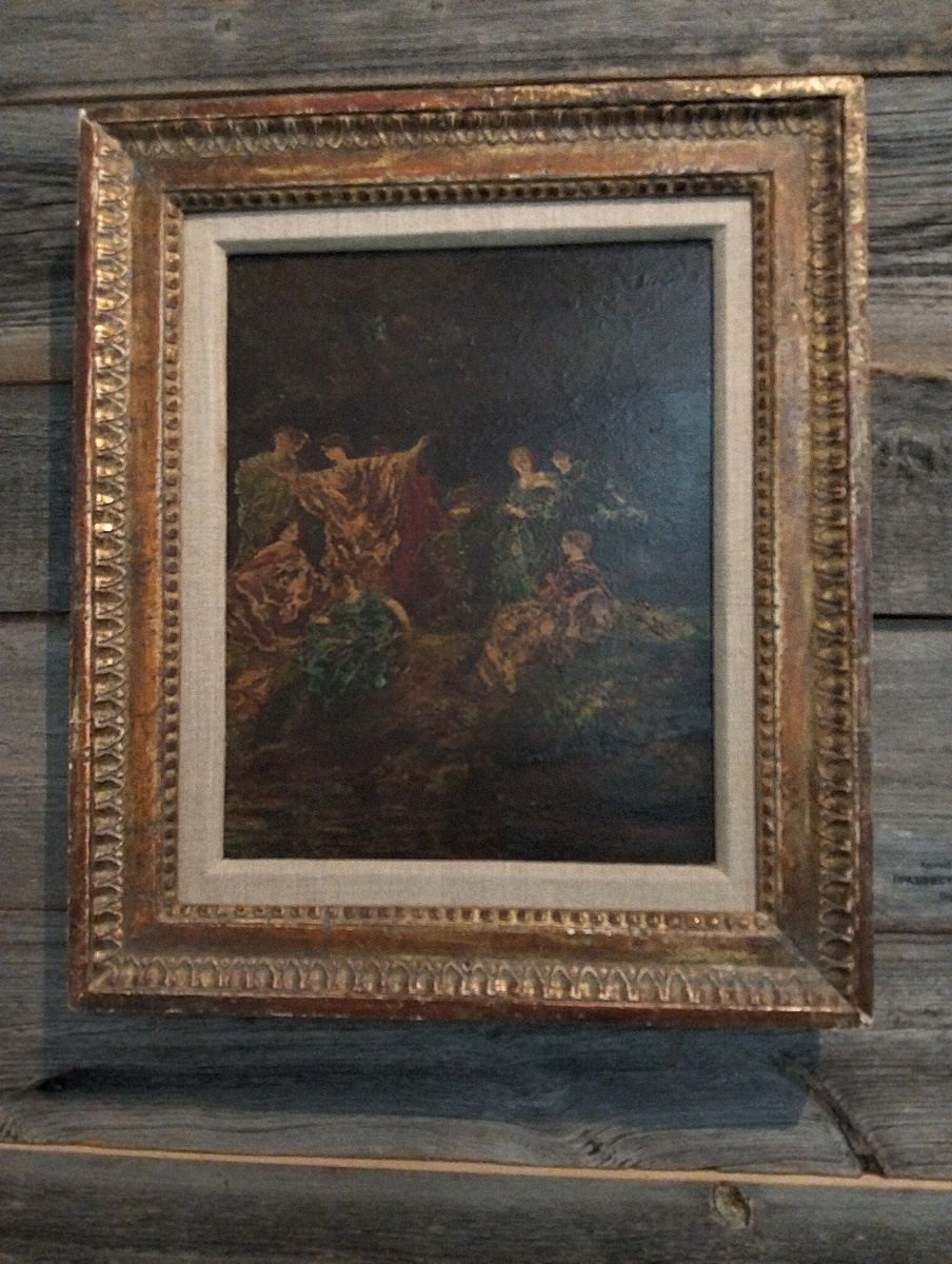 Адольфа Монтичелли. Празднество - симпозиум. Около 1858