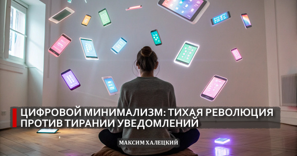 Цифровой минимализм: тихая революция против тирании уведомлений